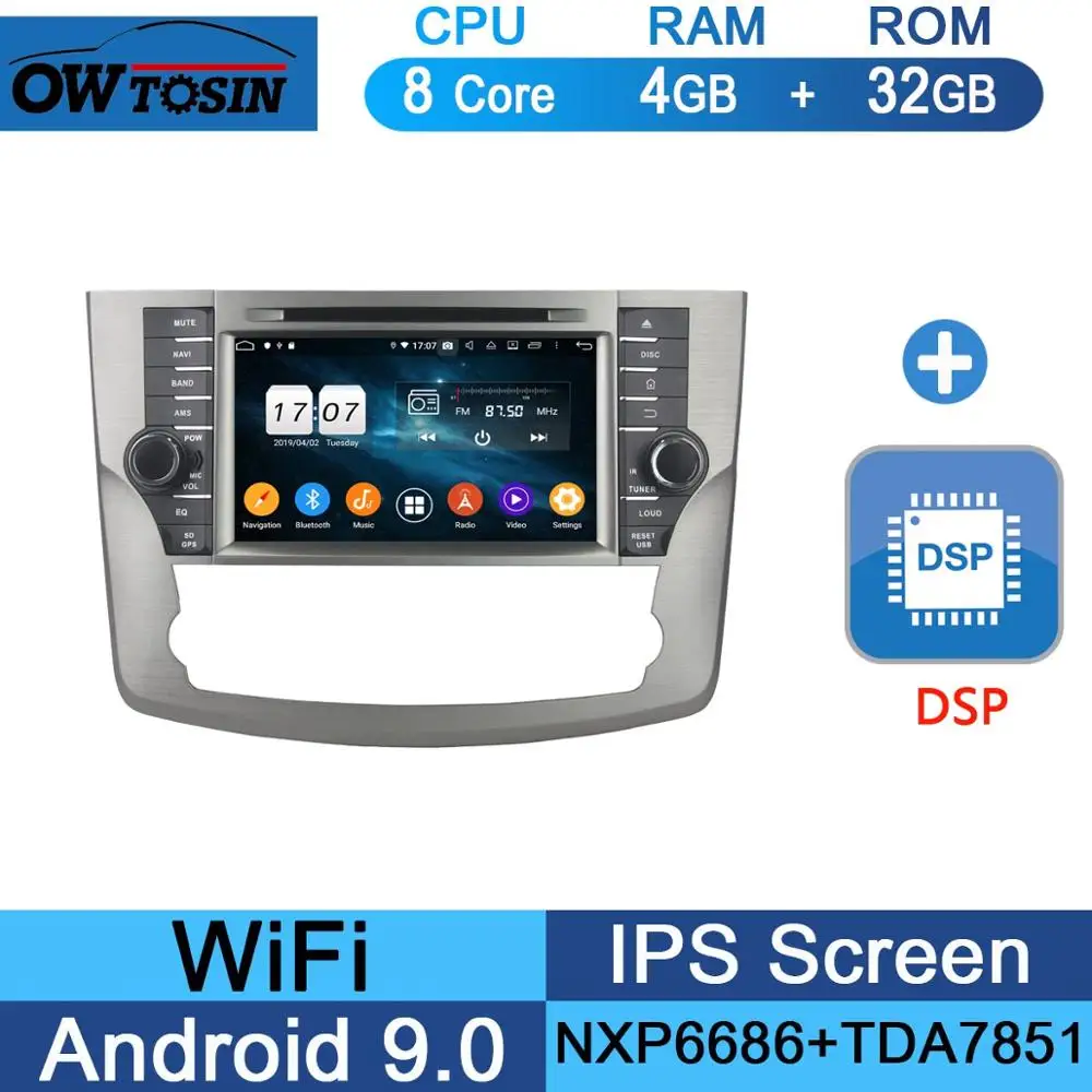 32G DSP " ips 1920*1080 8 Core 4 Гб ОЗУ+ 64 Гб ПЗУ Android 9,0 автомобильный dvd-плеер для Toyota Avalon 2011 2012 2013 DSP радио gps Parrot BT Adas - Цвет: 32G DSP