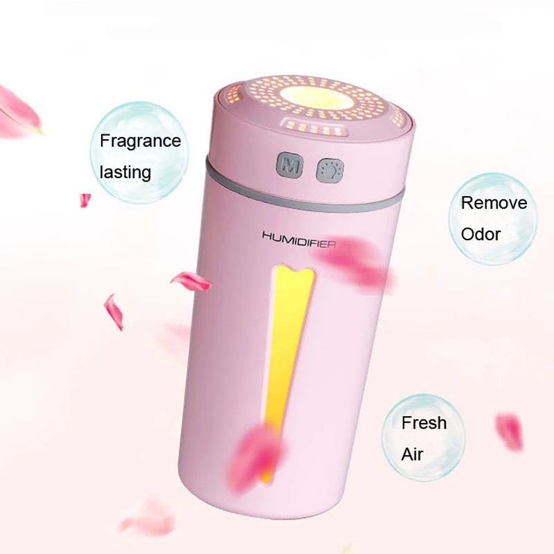 Увлажнитель воздуха диффузор эфирного масла со светодиодным ночным светильник