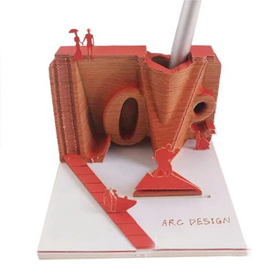 DIY Скрапбукинг Omoshiroi блок 3D удобство наклейки бумаги карты Ремесло Японии Творческий стереоскопический липкий бумага для заметок - Цвет: BQZ10