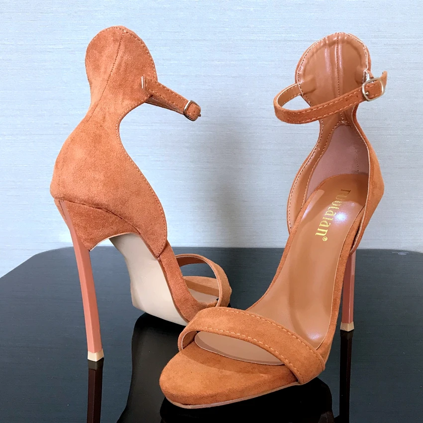 Брендовая обувь на каблуке 12 см женские летние босоножки Туфли лодочки платформе