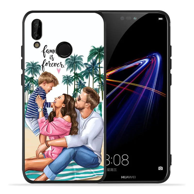 H1416 Роскошный чехол для huawei P8 P10, P20, P30, mate 10, 20, V20, Honor 8, 8X, 8C, 9, 10 Lite Plus, Pro, чехол, Coque Etui Funda, милый - Цвет: H1416