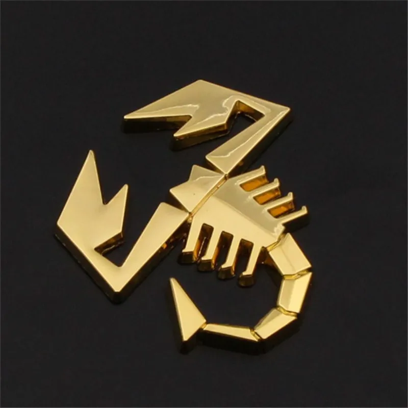 Автомобильная боковая наклейка металлический значок Внешнее украшение для Abarth