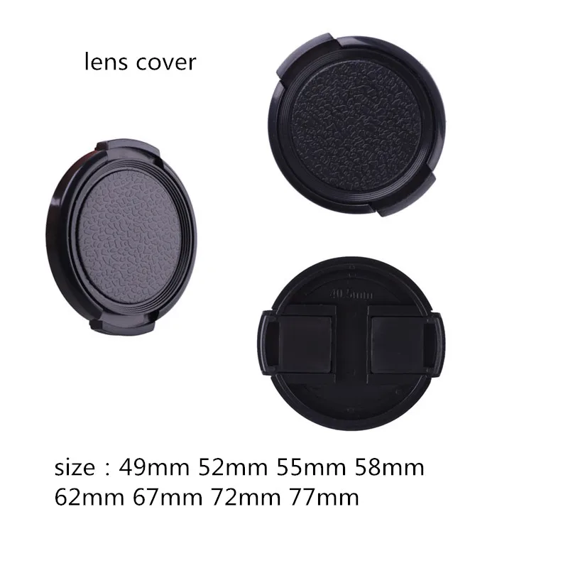 

Camera Lens Cap Centechia Anti-lost 49 52 55 58 62 67 72 77 mm Protection Cover Lens for Canon Nikon camera Lens