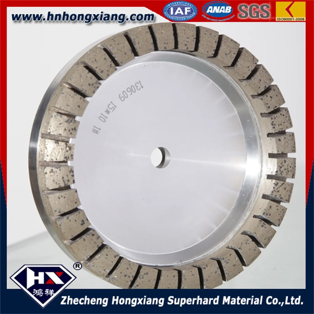 cup shaped 175*15*10MM full segment diamond grinding wheel on doule edging machines | Инструменты