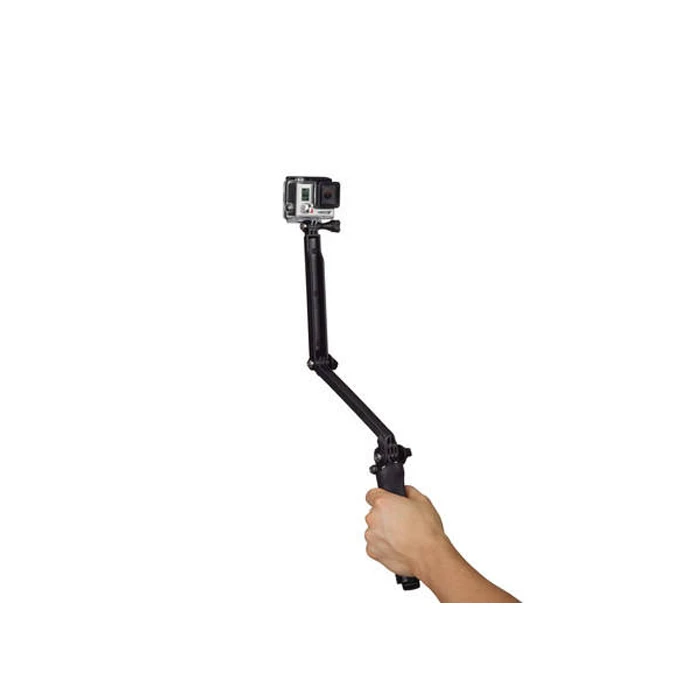 10 шт./лот 3 сторонняя селфи палка ручной монопод складной держатель для GoPro hero +