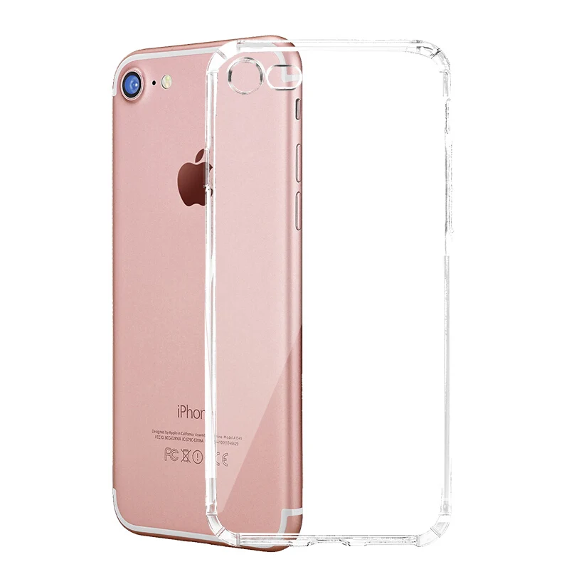 Ультратонкий Мягкий чехол для телефона iphone XS XR X XS-MAX прозрачный мягкий ТПУ 8 7 6 6S Plus