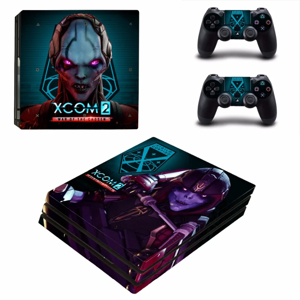 Игра Xcom 2 PS4 Pro переводная картинка наклейка для Sony PlayStation 4 консоли и контроллеры