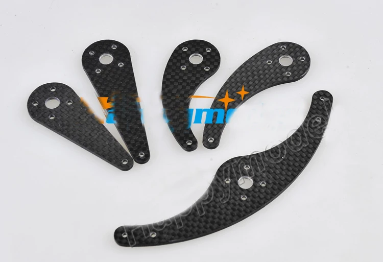Серводвигатель из углеродного волокна для радиоуправляемой модели Futaba JR Hitec Sanwa KO