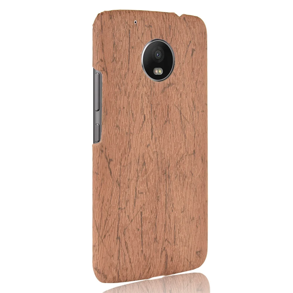 Для Motorola Moto G5 XT1685 XT1672 Чехол Жесткий PC + кожаный Ретро чехол для телефона с
