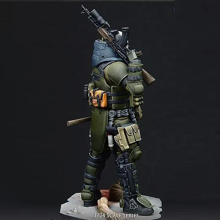 1/24 резиновый защитный набор для фигурок в сборе | Игрушки и хобби