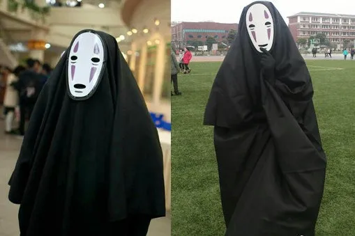 Костюм с маской без лица каонаси|masks handmade|mask elasticmask of zorro costume |