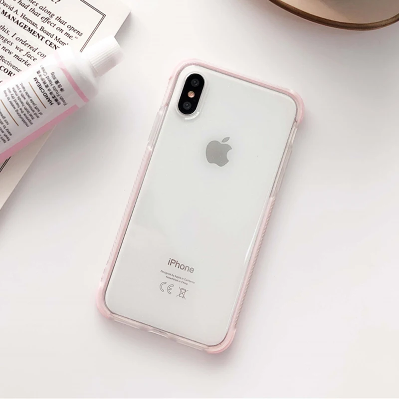Блестящий порошковый чехол для телефона iPhone X, XR, XS, Max, 8, 7 Plus, 6, 6S Plus, прозрачный мягкий ТПУ противоударный блестящий чехол