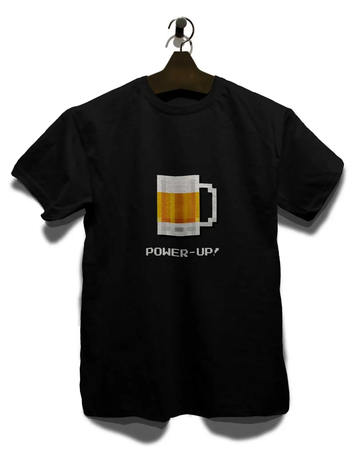 Bierglas Мощность футболка 7 бит Аркада Commodore Ретро C64 Amiga Oldschool 80er|commodore amiga|retro t-shirtretro