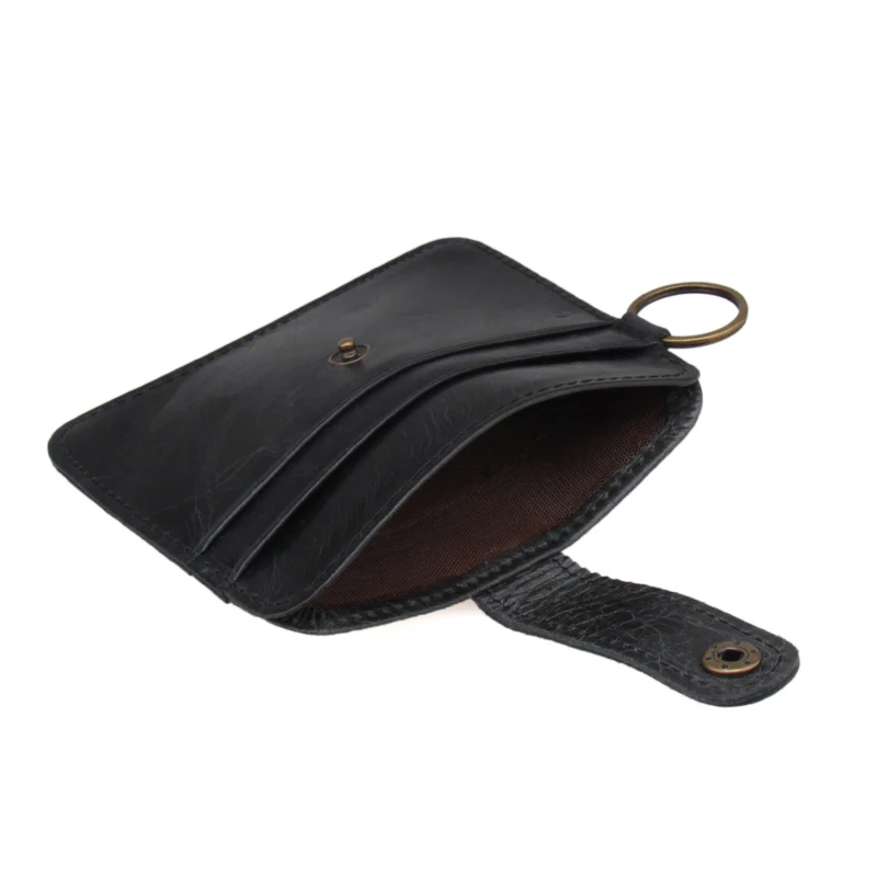 Etaofun модный бренд корова натуральная кожа держатель для карт кредитная карта