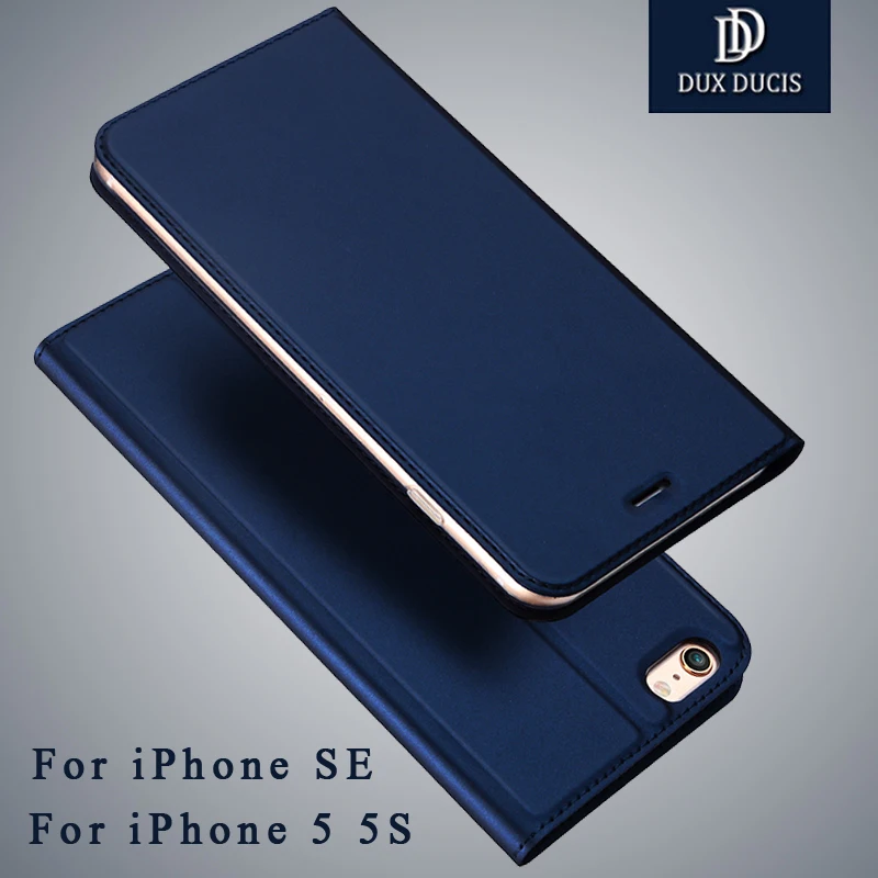 Dux Ducis для чехла iPhone 5S кожаный чехол кошелек se книжка телефона 5 iPhone5 4