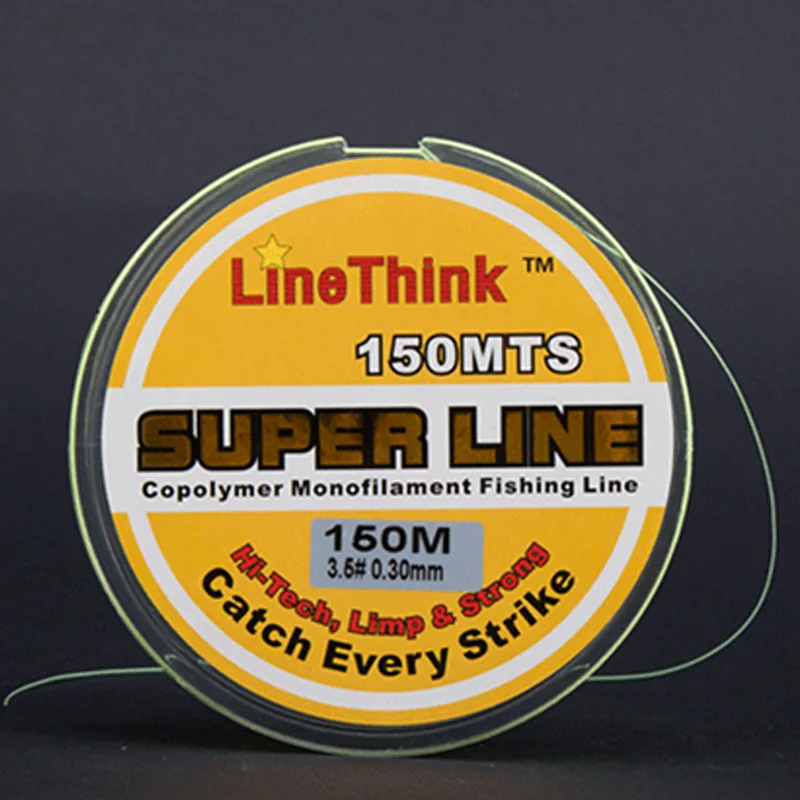 GUGUFISH 150 м нейлоновая нить леска для ловли карпа трески износостойкая Растяжимая