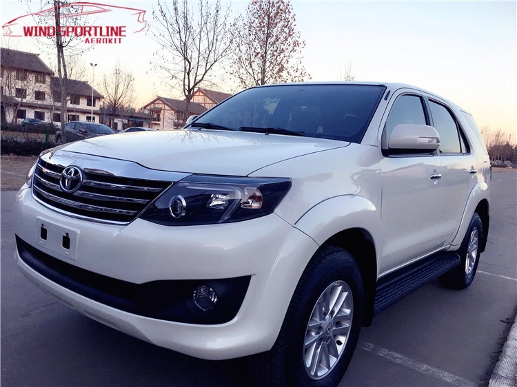 Автомобильный Стайлинг для Toyota Fortuner фары 2011- Fortuner светодиодный фары DRL Объектив двойной луч H7 HID Ксеноновые Биксеноновые линзы
