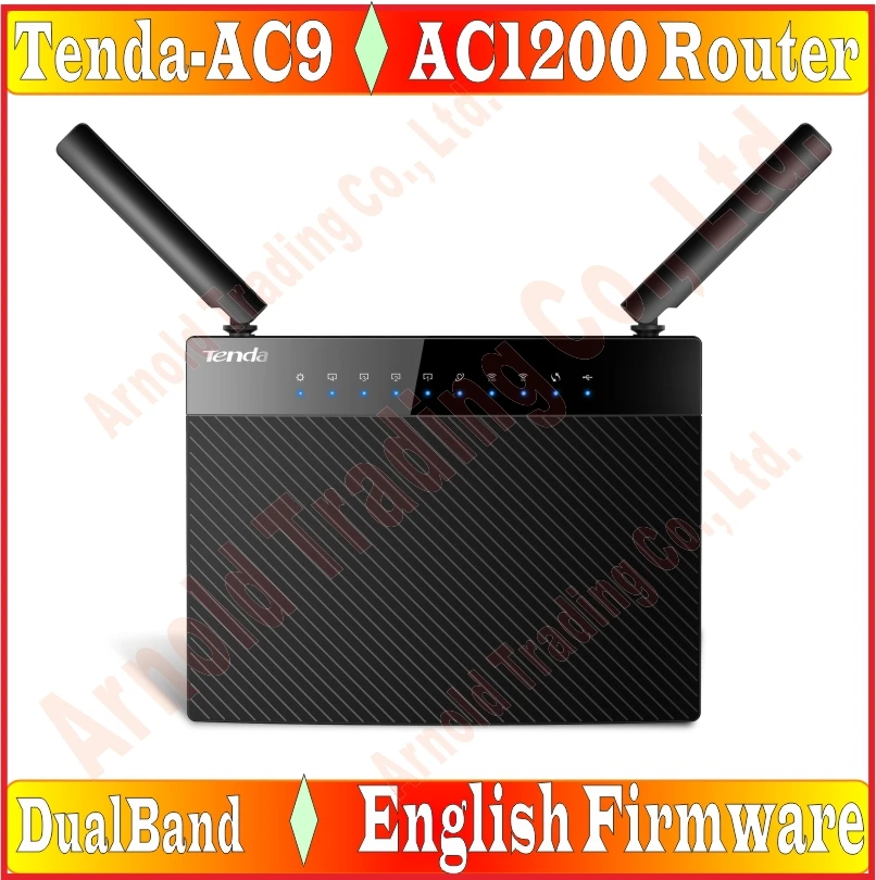 Eng Прошивка Tenda 802.11AC двухдиапазонный 1200 Мбит/с беспроводной Wi Fi маршрутизатор