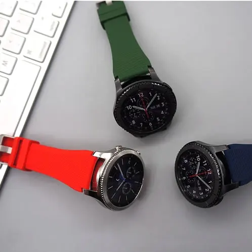 HOKE для Samsung Gear S3 Classic Frontier спортивный силиконовый браслет ремешок 22 мм Ремешки