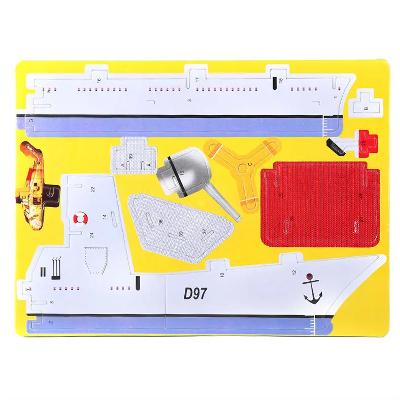 3D Бумага KT паззлы для детей взрослых игр игрушки Детские развивающие puzles фрегат 36