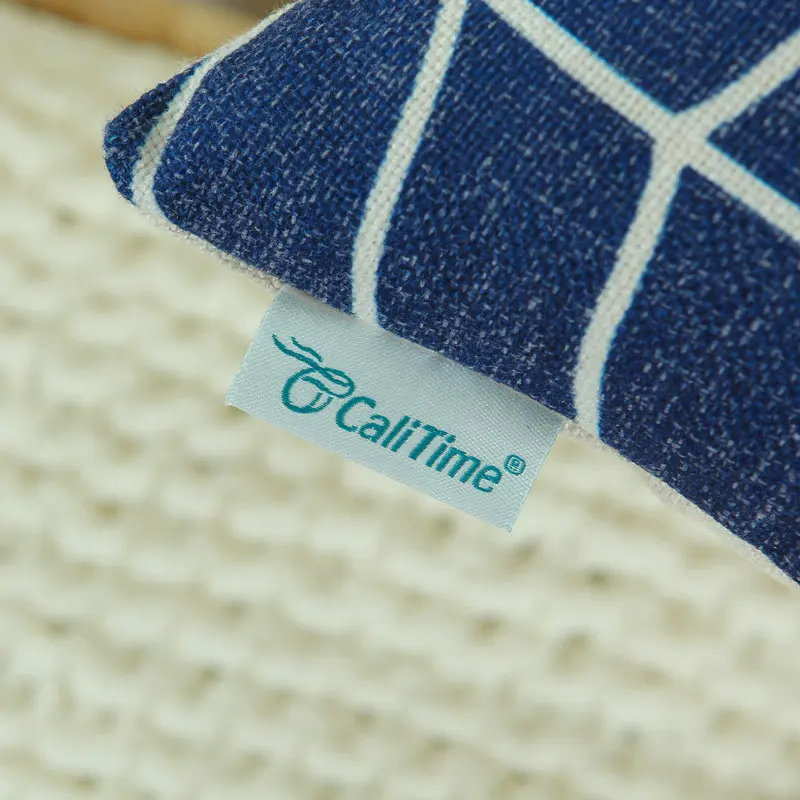 CaliTime Чехлы Подушки Shell Home Decor Chevron стволовых панелей геометрический 18 &quotX 18&quot (45 см