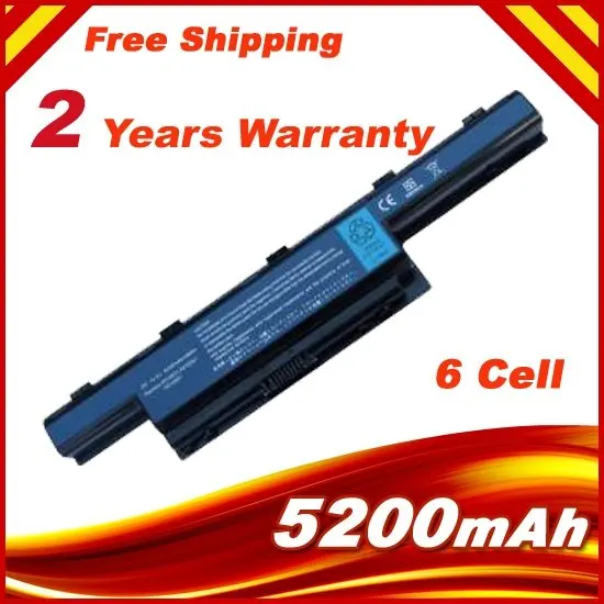 

5200mAh Battery For Acer Aspire 5740 5744 6495 7340 7740 7551 7741 7560 7750 TravelMate 8572 8573 AS10D61 AS10D71 AS10D41
