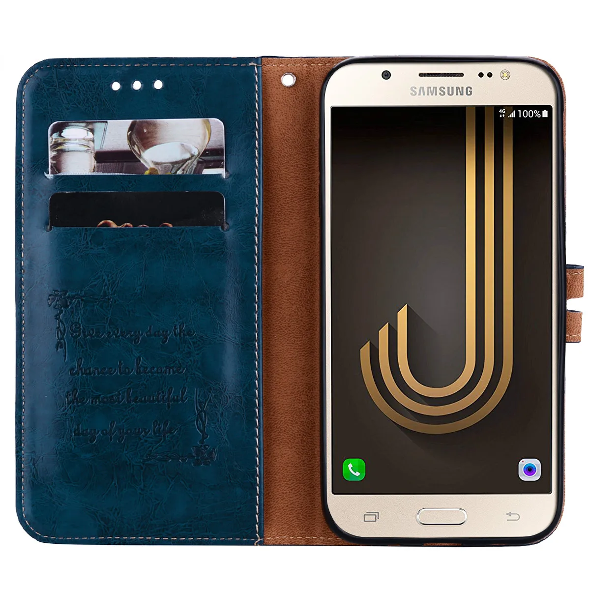 Кожаный чехол для samsung galaxy j3 j5 j7 2017 года Чехол кошелек Samsung S9 S8 Plus Note 9 8 A3 A5 A6 A7 A8 J2 J4 J6