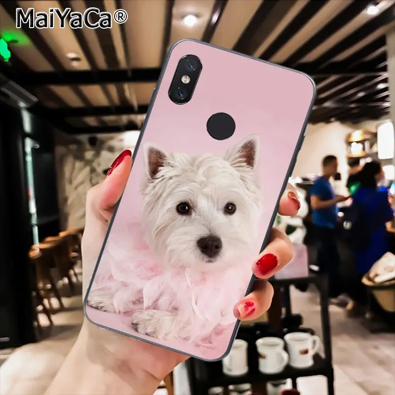 A4 MaiYaCa Westie терьер собака щенок Highland терьер чехол для телефона для Xiaomi Redmi8 4X 6A S2 7A 6A Redmi 5 5Plus Note5 7 Note8Pro - Цвет: A4