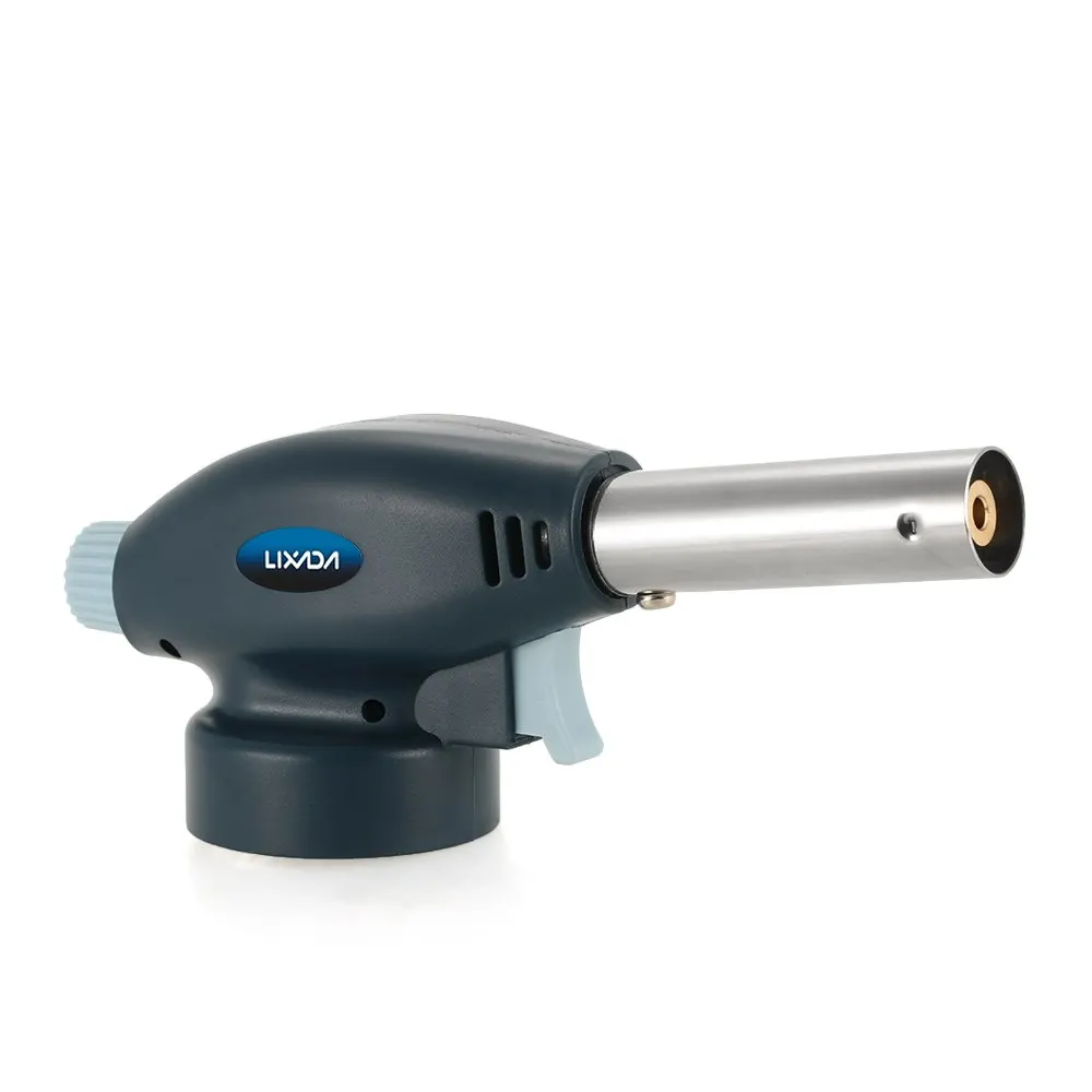 Пламенный пистолет Lixada сварочный газовый факел с автоматическим нагревом