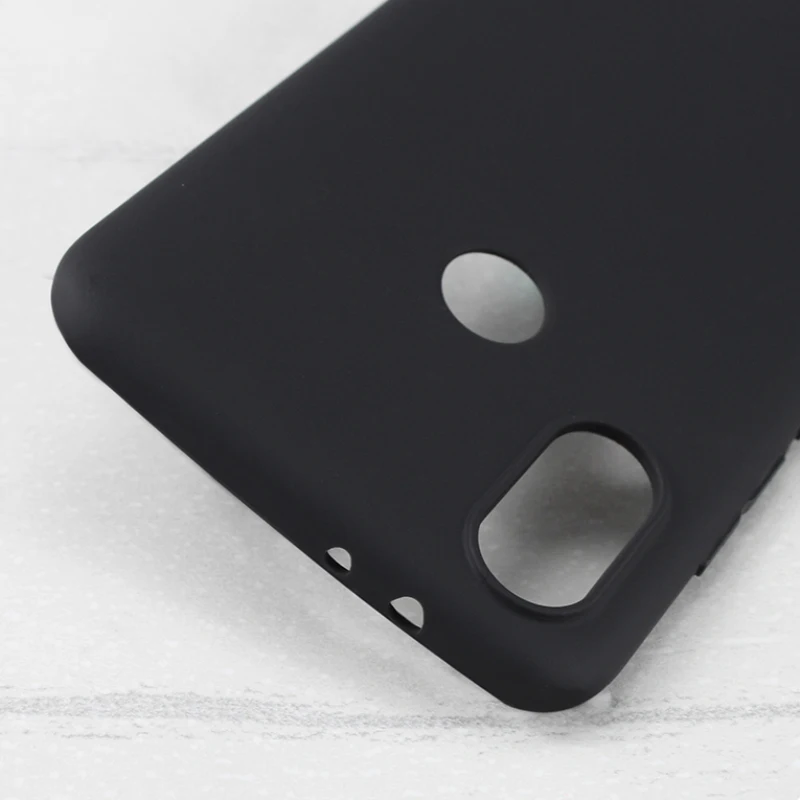 Чехол для Xiaomi A2 Силиконовая Защитная черная задняя крышка чехол телефона Mi6X Mi 6X |
