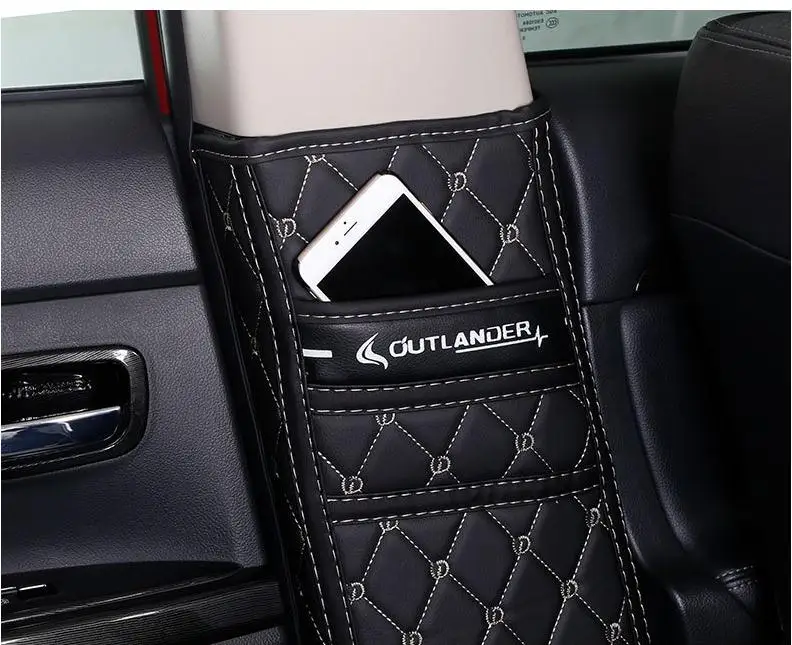 Центральный подлокотник коробка kick-proof pad, спинка сиденья kick-proof защитная накладка для Mitsubishi Outlander 2013- автомобильные чехлы