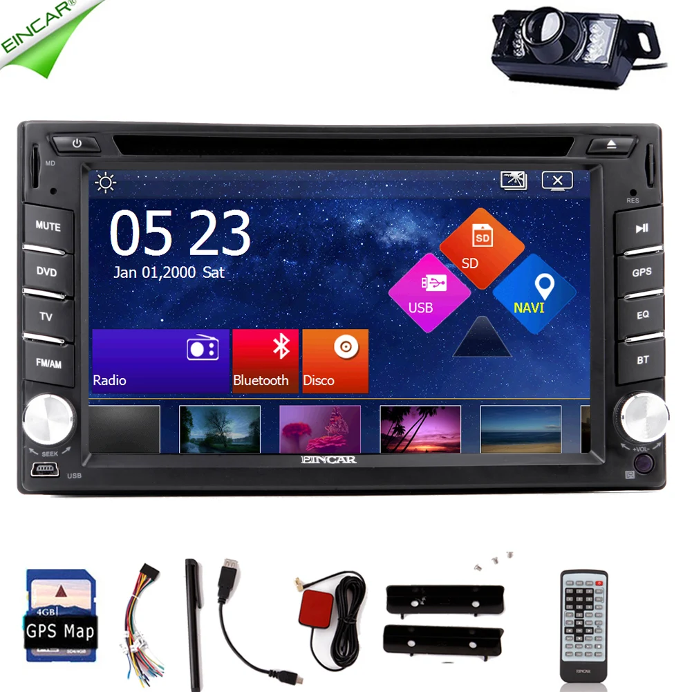 Логотип 3D SD FM Авторадио USB EQ аудио автомобильный dvd плеер стерео видео сенсорный