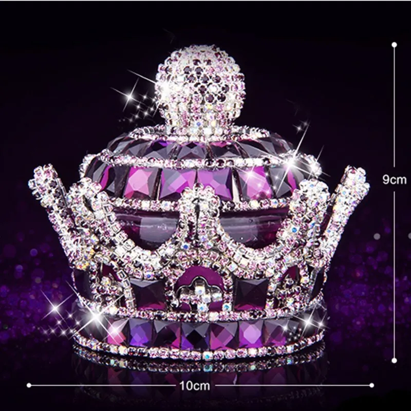 Креативная роскошная хрустальная Автомобильная флакон для духов свежий воздух