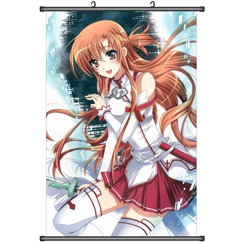 Японский аниме меч искусство онлайн II SAO сексуальная девушка Юки Асуна и Кирито