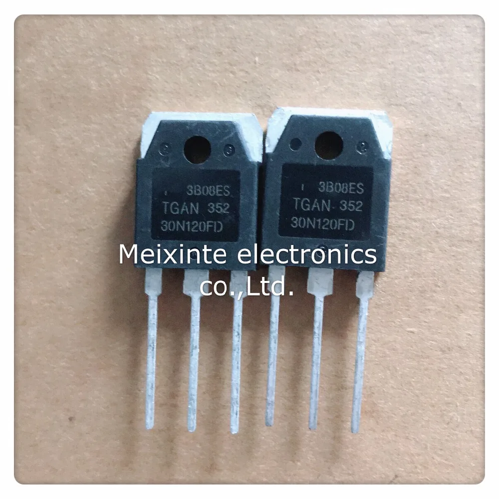5 20 шт./лот TGAN30N120FD 30N120FD 30A 1200V TO 247 ИНВЕРТОР СВАРОЧНЫЙ АППАРАТ IGBT трубчатый 3P|lot lot|tube