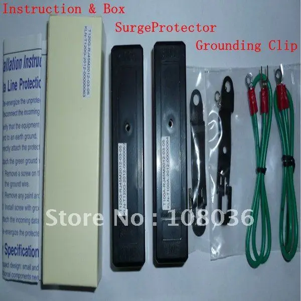 RJ11 Telephone Surge Protector lightning arrester for telephone surge SY3139 |