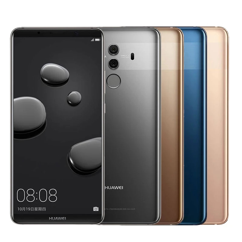 Huawei коврики 10 PRO 4G LTE смартфон 6 0 ''kirin 970 2160x1080 3 камеры отпечаток пальца NFC