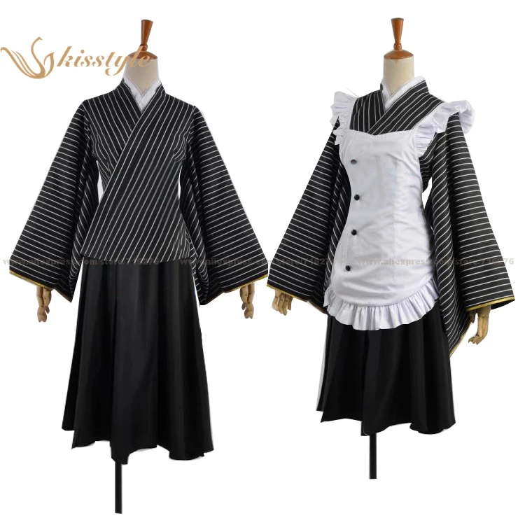 Kisstyle Fashion Love Live! Umi Sonoda слуга одежда Униформа горничной косплей костюм