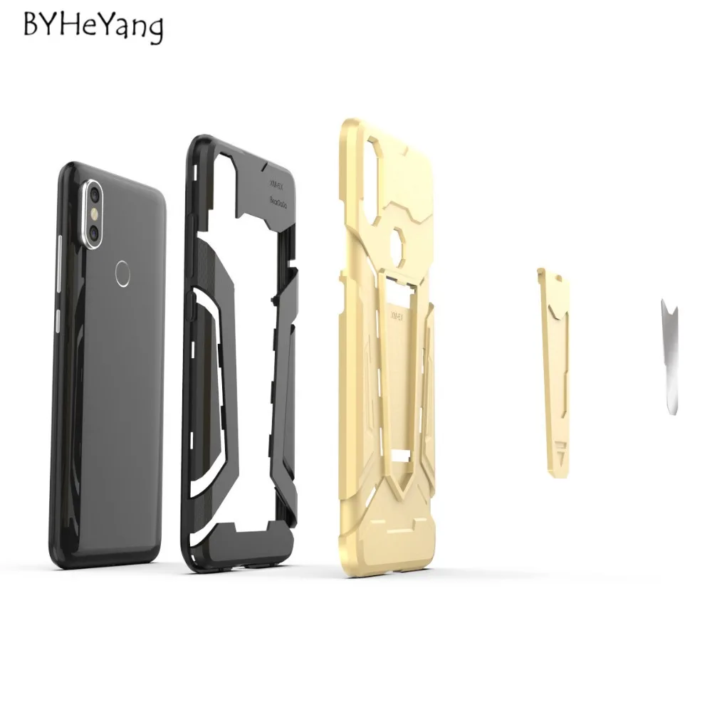 Чехол для Xiaomi Mi 6X чехол A2 магнитный держатель автомобильная броня задняя крышка