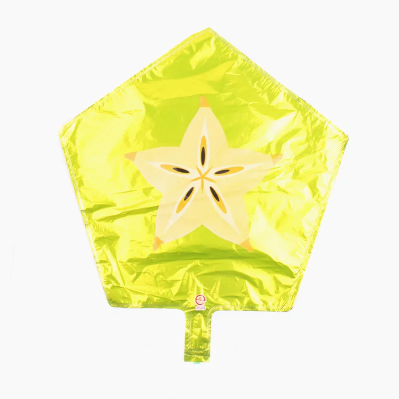 GOGO PAITY продажа 18 дюймов Фрукты красочные carambola алюминиевый шар для праздников и