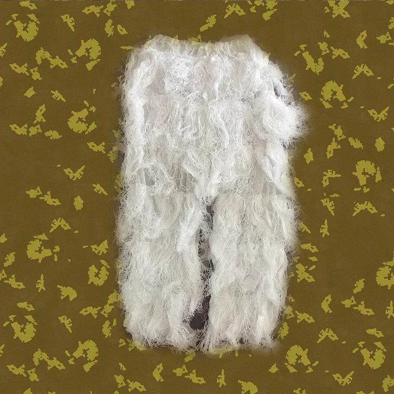 Белоснежка тактическая охотничья одежда Ghillie костюм военный камуфляжный для
