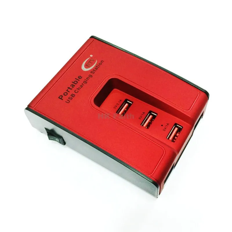 USB 5-Port Charging Station 100-240V 50/60Hz US/EU Charger Output DC 5V5A 5USB Mobile Tablet BTY M3005 | Электроника