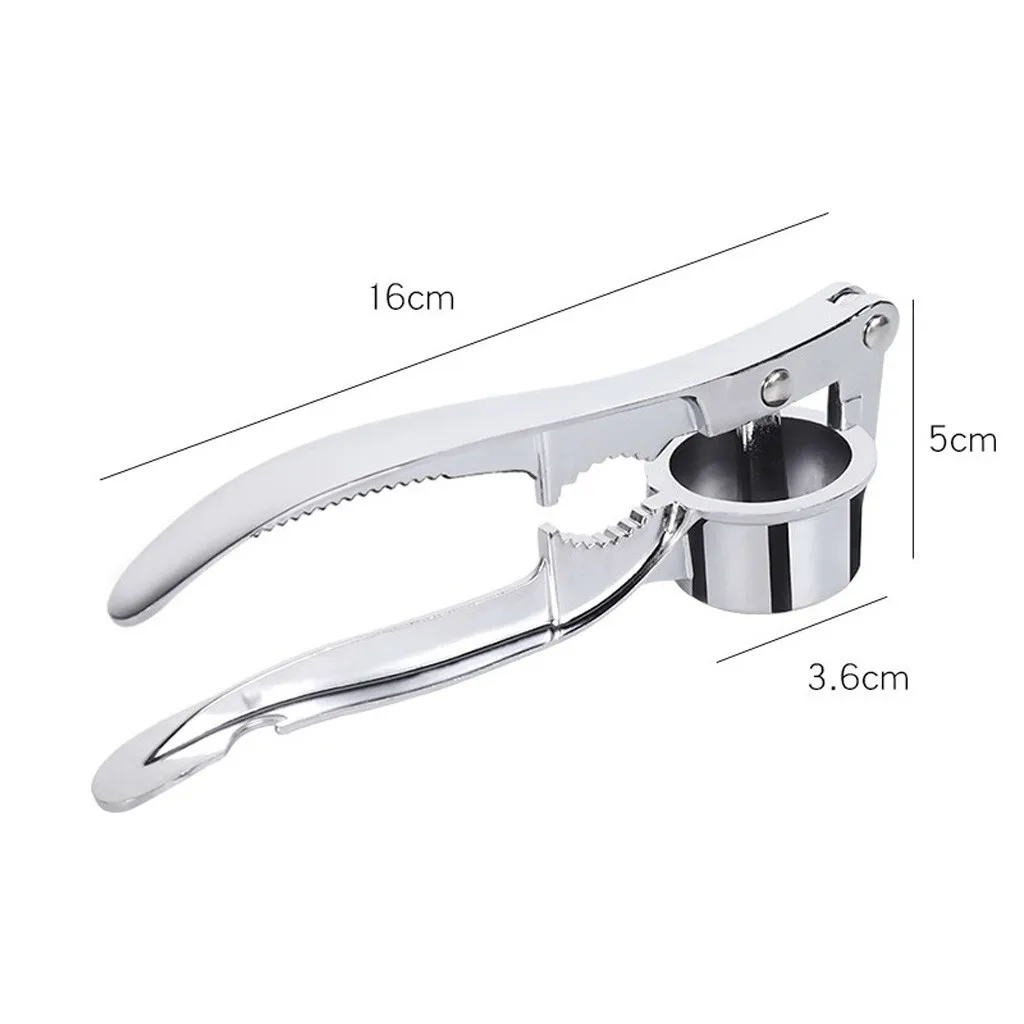

Multi-function Manual Garlic Presser Stainless Steel Garlic Press Crusher Squeezer Masher Household Kitchen Mincer Cooking Tools