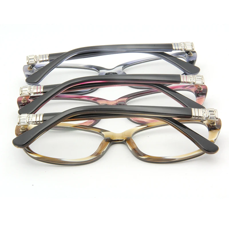

ESNBIE Luxury Clear Glasses Frame for Women Oculos De Grau Femininos Prescription Glasses Design Optical Glasses