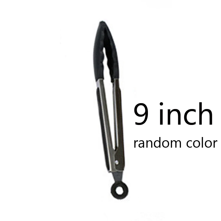 9 clip Random color GOUGU антипригарный коврик для барбекю, термостойкий многоразовый коврик для выпечки барбекю, покрывает фольгой, масленкой с зажимом для еды, масляной щеткой, лайнером для барбекю - Цвет: 9 clip Random color