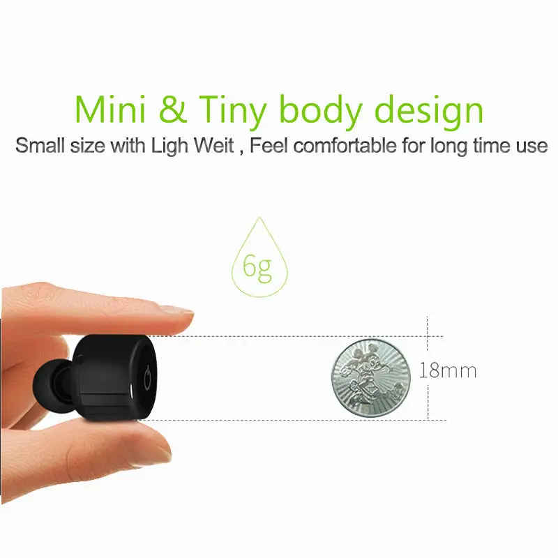Супер Мини Близнецы беспроводные BLUETOOTH наушники CSR 4 2 пара вкладыши гарнитура для