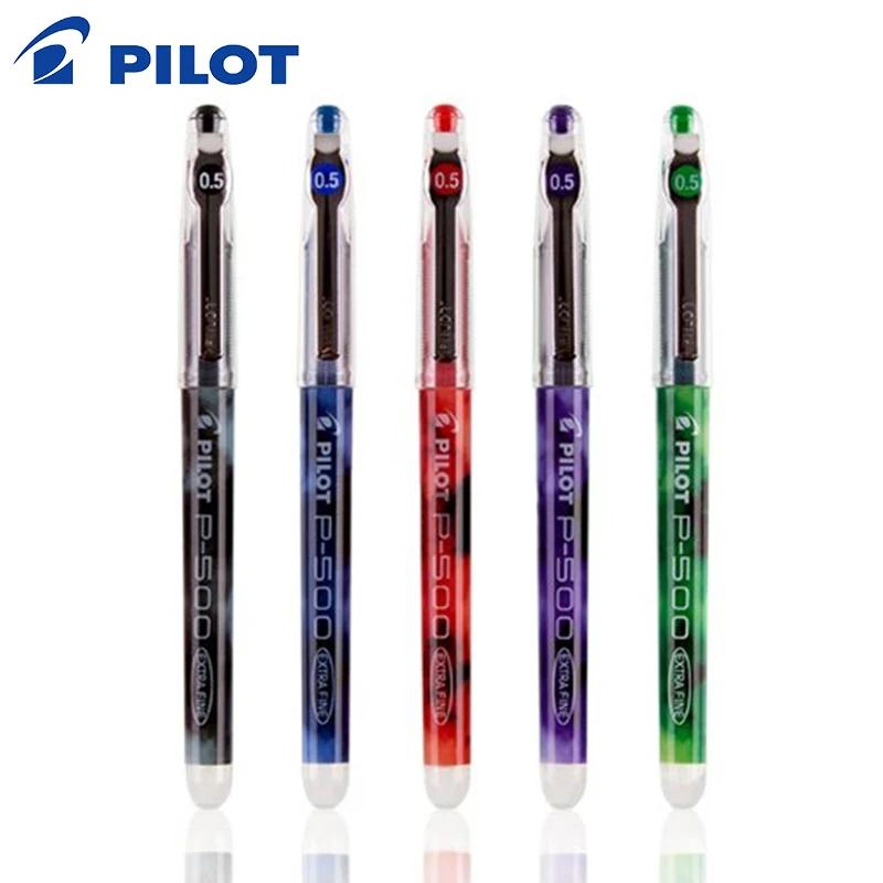 5 штук идеально подходят для осмотра! Pilot Precision P 500 ручки с гелевыми чернилами