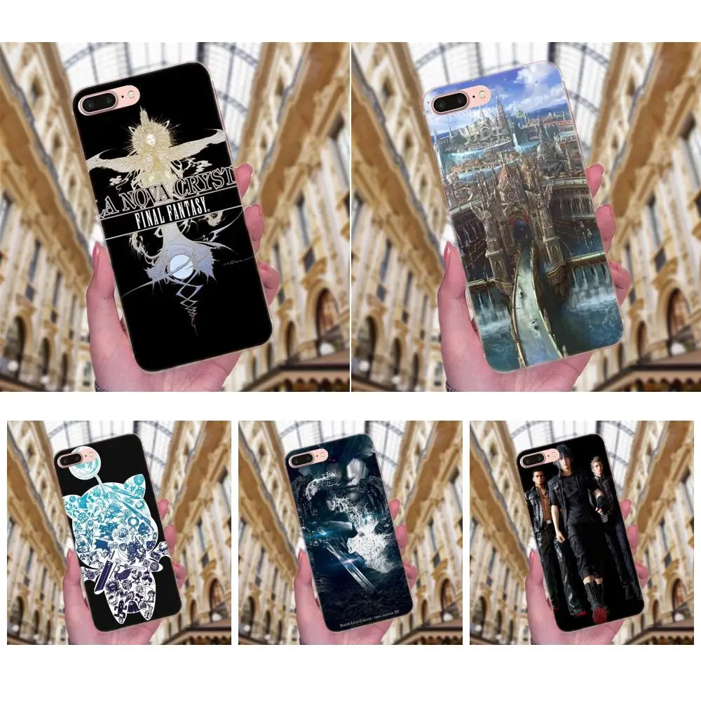 Финальная фантазия Xv Ffxv привлекательный ультратонкий для Galaxy J1 J2 J3 J330 J4 J5 J6 J7 J730 J8