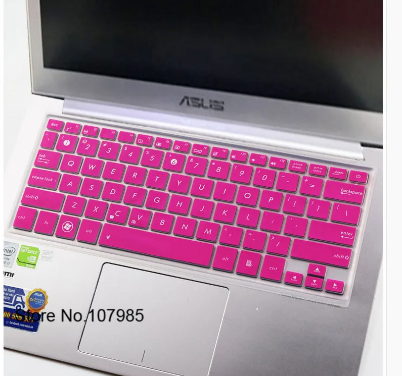 Rose 13,3 ''13 дюйм чехол для клавиатуры Защитная крышка для Asus Zenbook UX303UB UX305FA UX305LA UX306UA UX310UA UX330UA UX330CA UX360CA - Цвет: Rose
