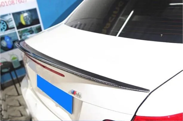 JINGHANG карбоновое волокно заднего крыла багажника выступ Спойлеры для BMW 1 серии E82
